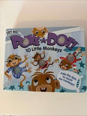 Poke a Dot Book- 10 Little Monkeys